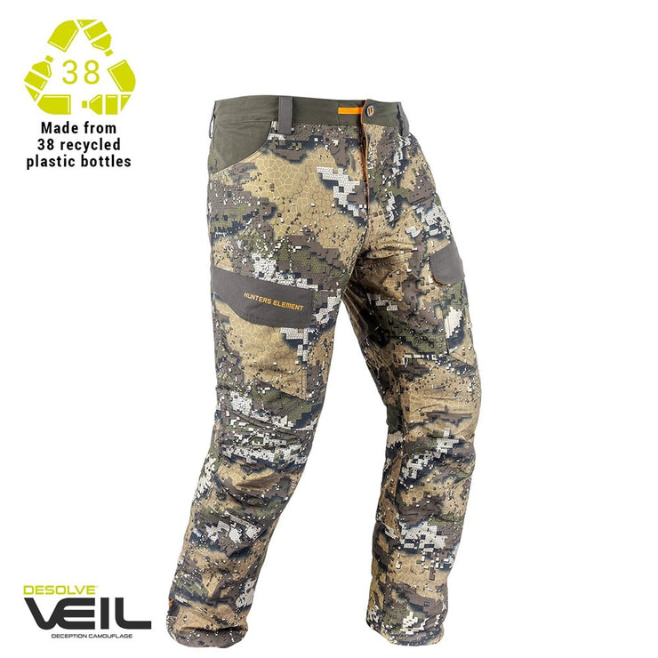 Hunters Element Downpour Elite Pants Desolve VEIL Camo