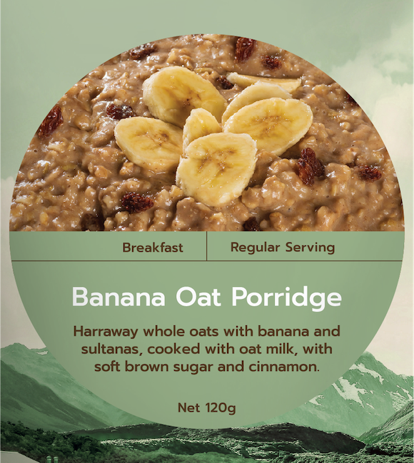 Real Meals Banana Oat Porridge