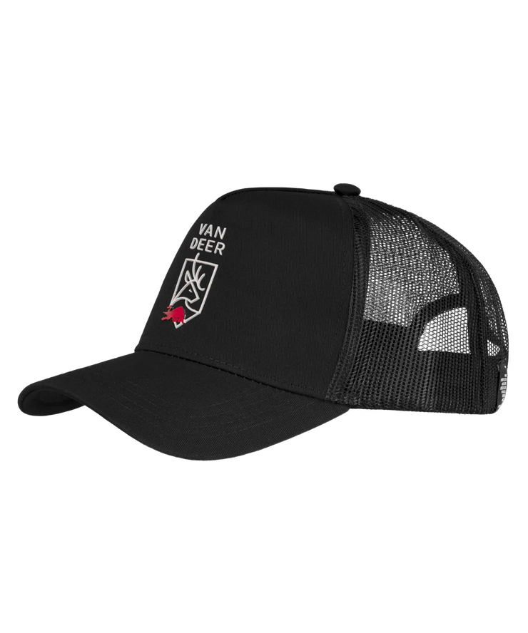 Van Deer Trucker Cap - Black