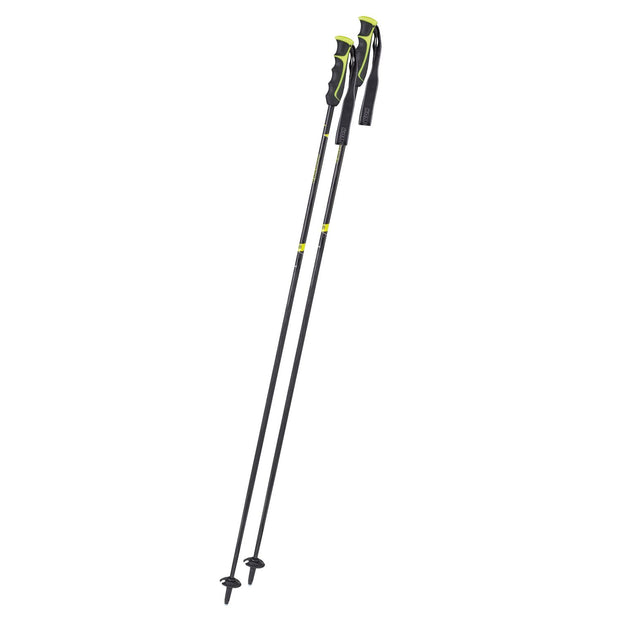 Komperdell Booster Speed Carbon Poles - Black/Yellow