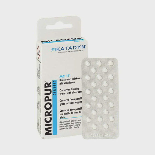 Katadyn Micropur Classic MC 1T Water Purification Tablets - (PKT 50)