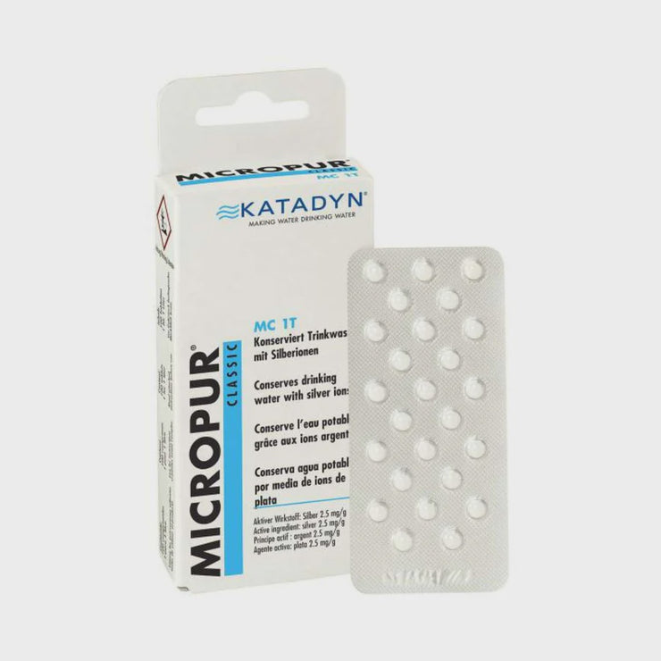 Katadyn Micropur Classic MC 1T Water Purification Tablets - (PKT 50)