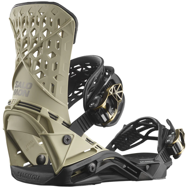 Salomon Highlander Snowboard Bindings - Pale Khaki