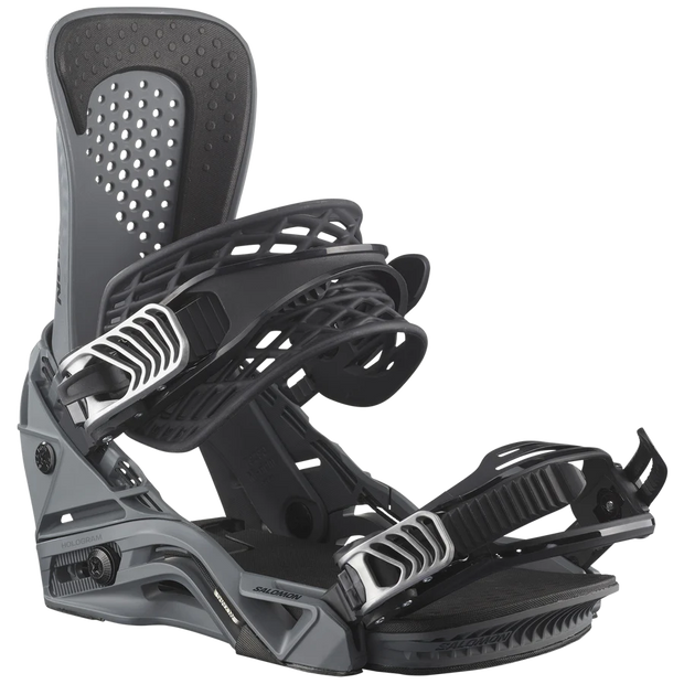 Salomon Hologram Snowboard bindings -Gray Pinstripe