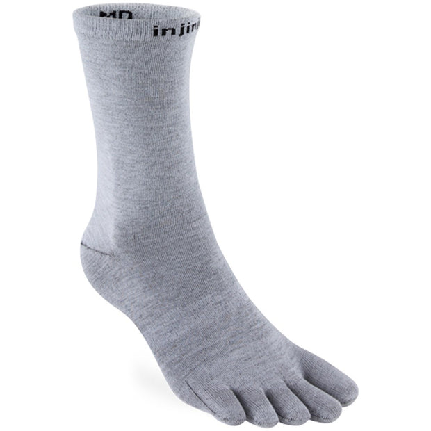 Injinji LINER Lightweight Crew - Coolmax Grey