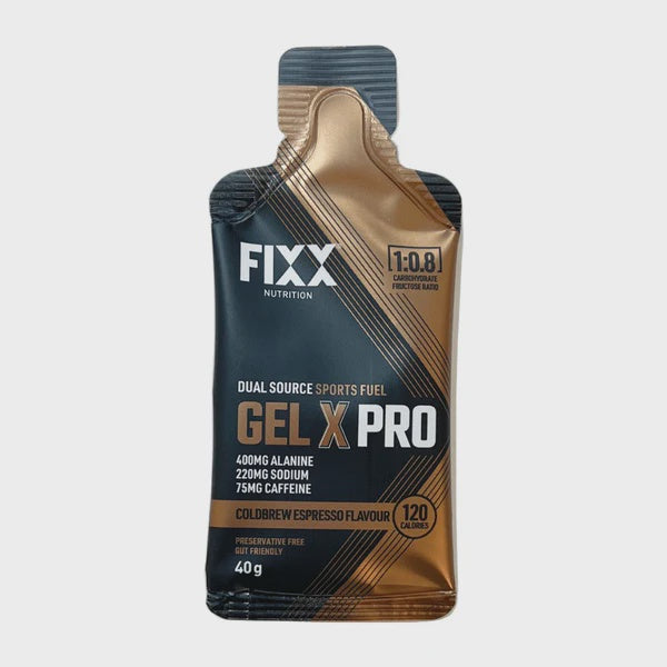 Fixx Nutrition - Gel X Pro - Cold Brew Espresso (with caffeine)