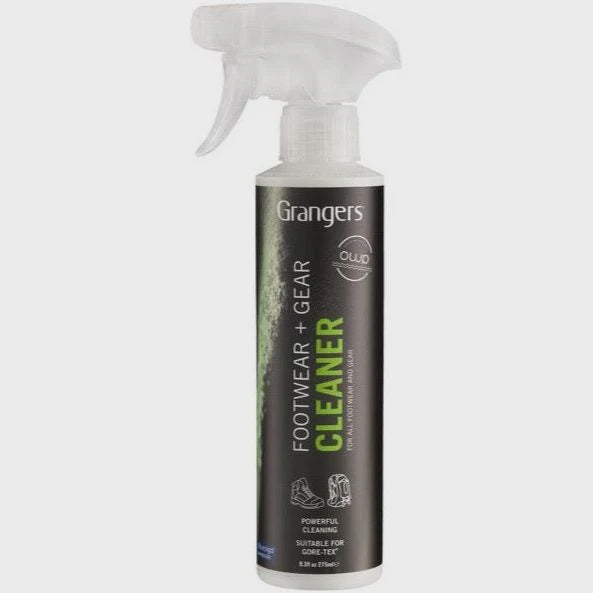 Grangers Footwear + Gear Cleaner 275ml spray bottle