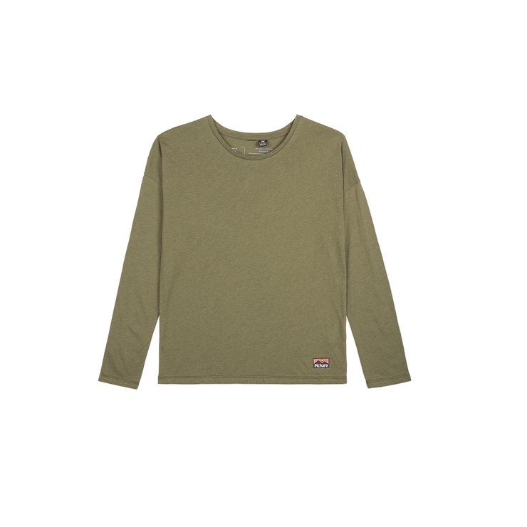 Picture Adelle 3/4 Top - Army Green