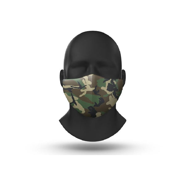 Gogglesoc Facemask - Green Camo